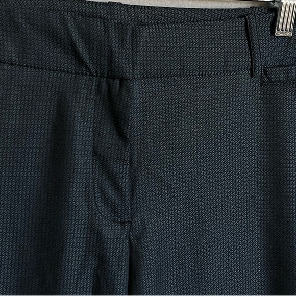 Worthington Curvy Fit Classic Navy Checkered Dress Pants Size 10 - Picture 4 of 8